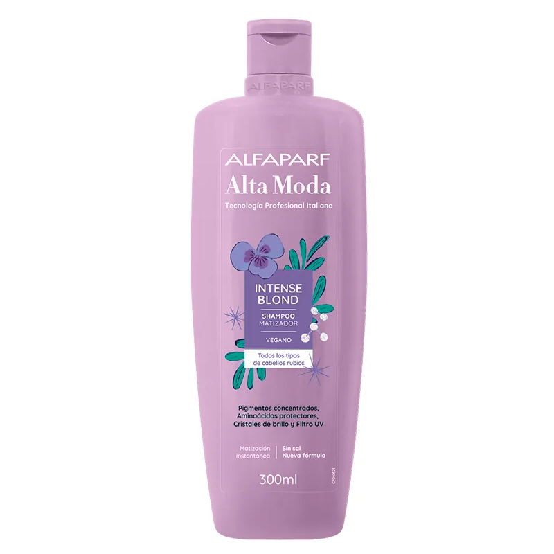 ALFAPARF ALTA MODA SHAMPOO DESAMARELADOR X 300 ML.